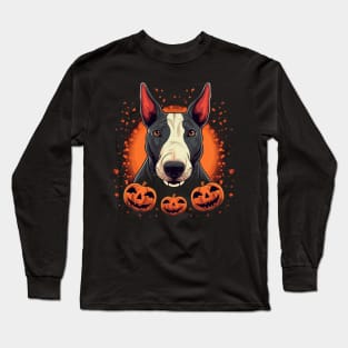 Bull Terrier Halloween Long Sleeve T-Shirt